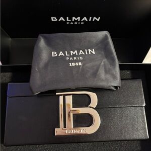 Balmain Black and Silver Eyewear Box